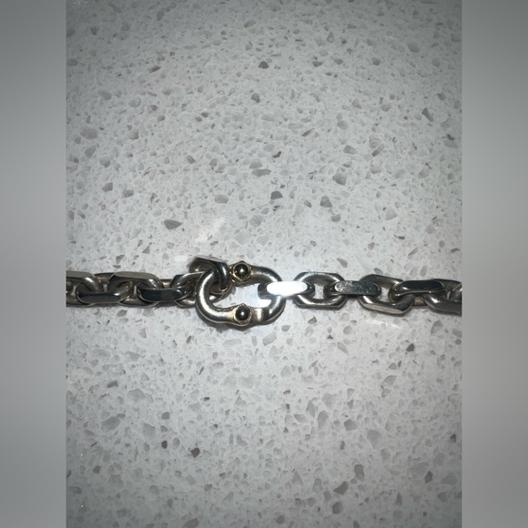 *SOLD*Tiffany & Co. Makers Chain 18k Gold and Sterling Silver! - Picture 5 of 7